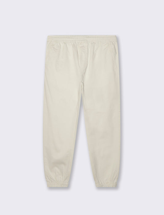 PANTALONI CON VITA JOGGER - Bianco sporco
