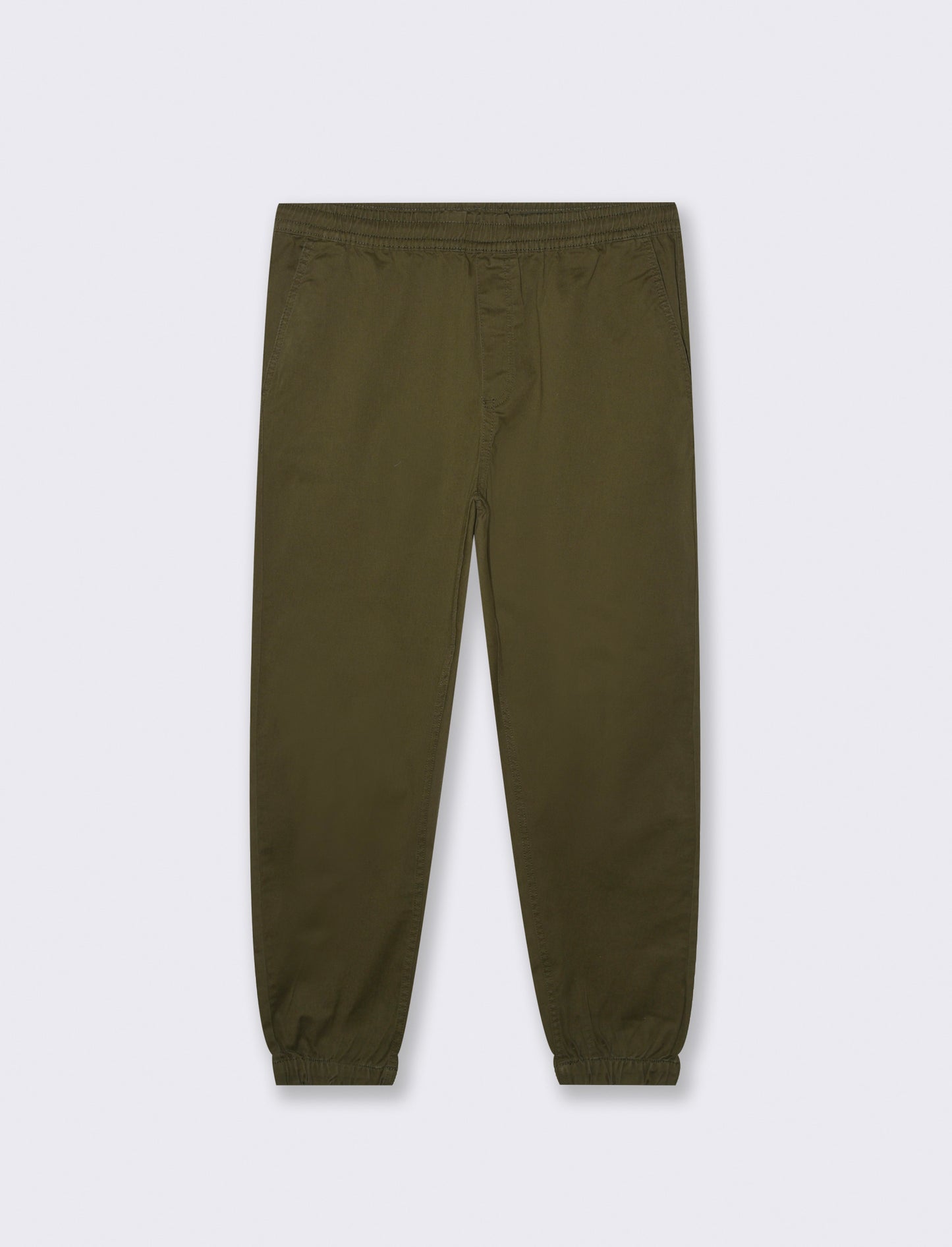 PANTALONI CON VITA JOGGER - Verde militare
