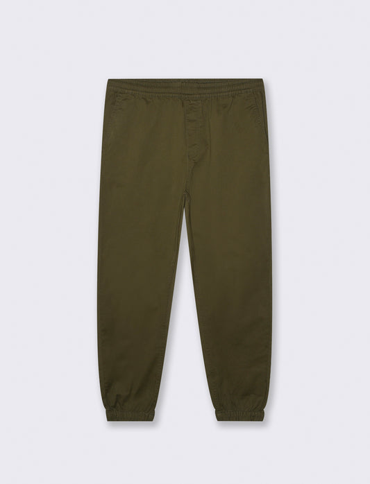PANTALONI CON VITA JOGGER - Verde militare