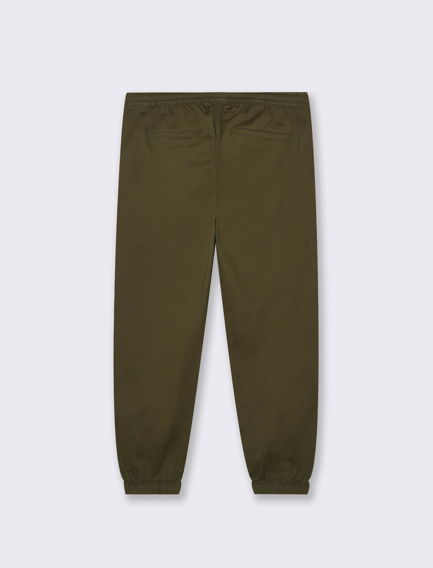 PANTALONI CON VITA JOGGER - Verde militare