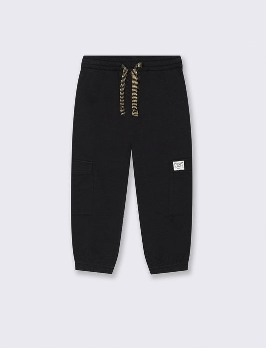 PANTALONI CON TASCONI - Nero