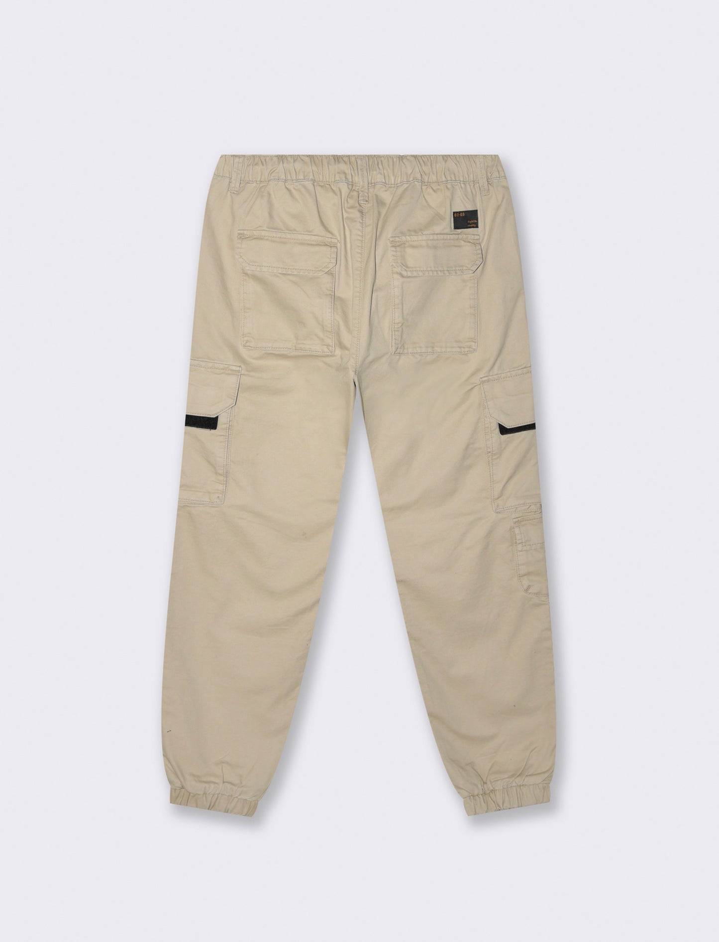 PANTALONI CARGO FIT CON ACCESSORIO - Beige