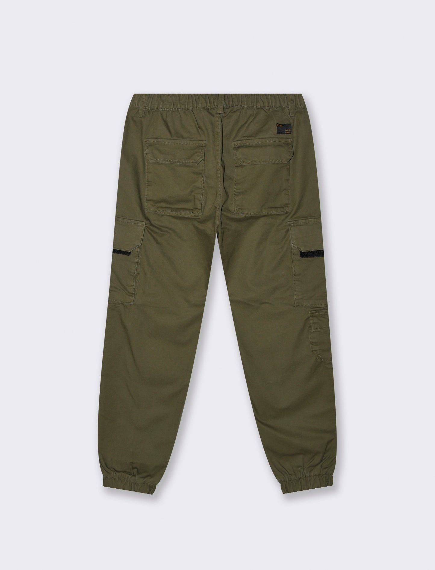 PANTALONI CARGO FIT CON ACCESSORIO - Verde militare