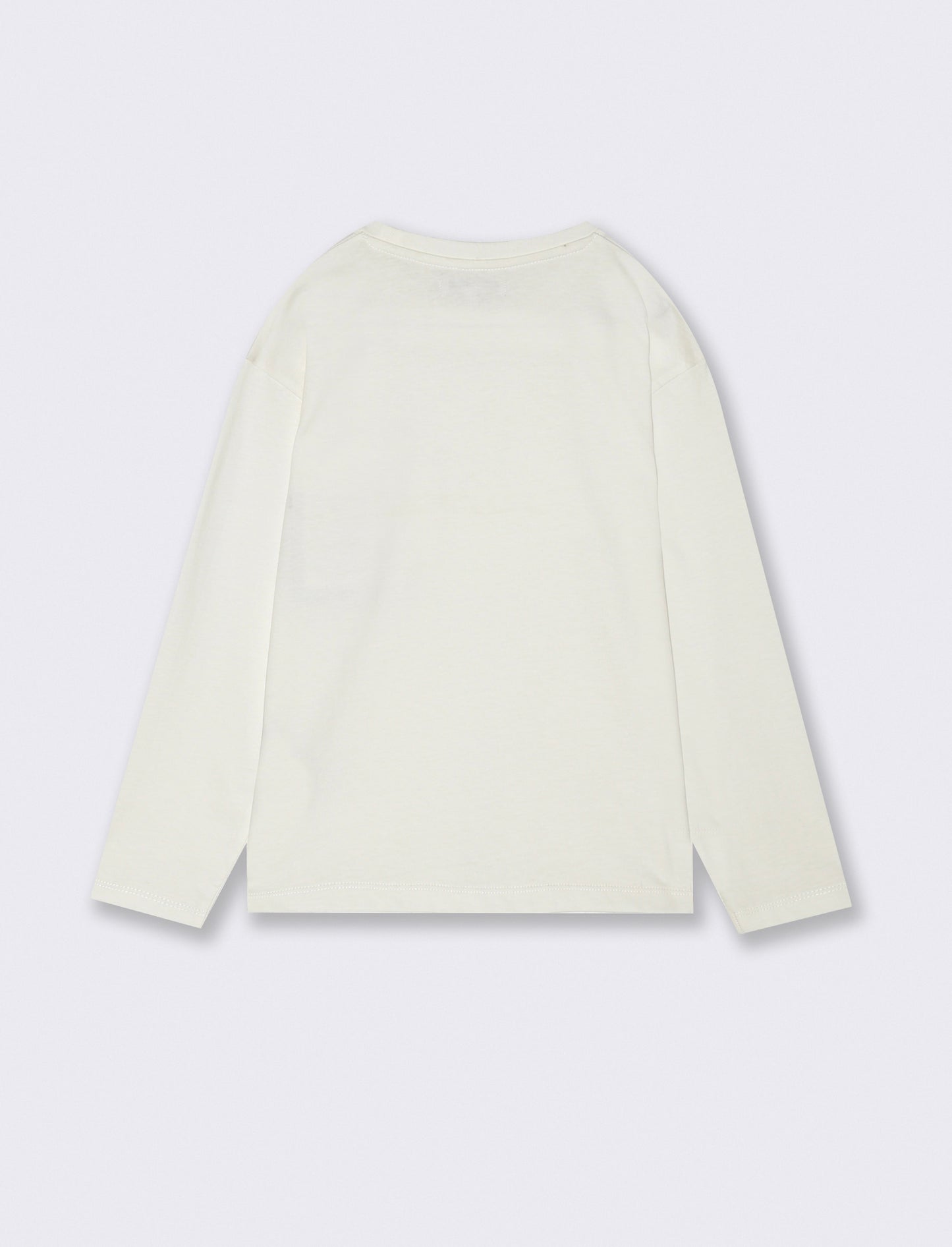 T-shirt DOPPIO TASCHINO - Bianco latte