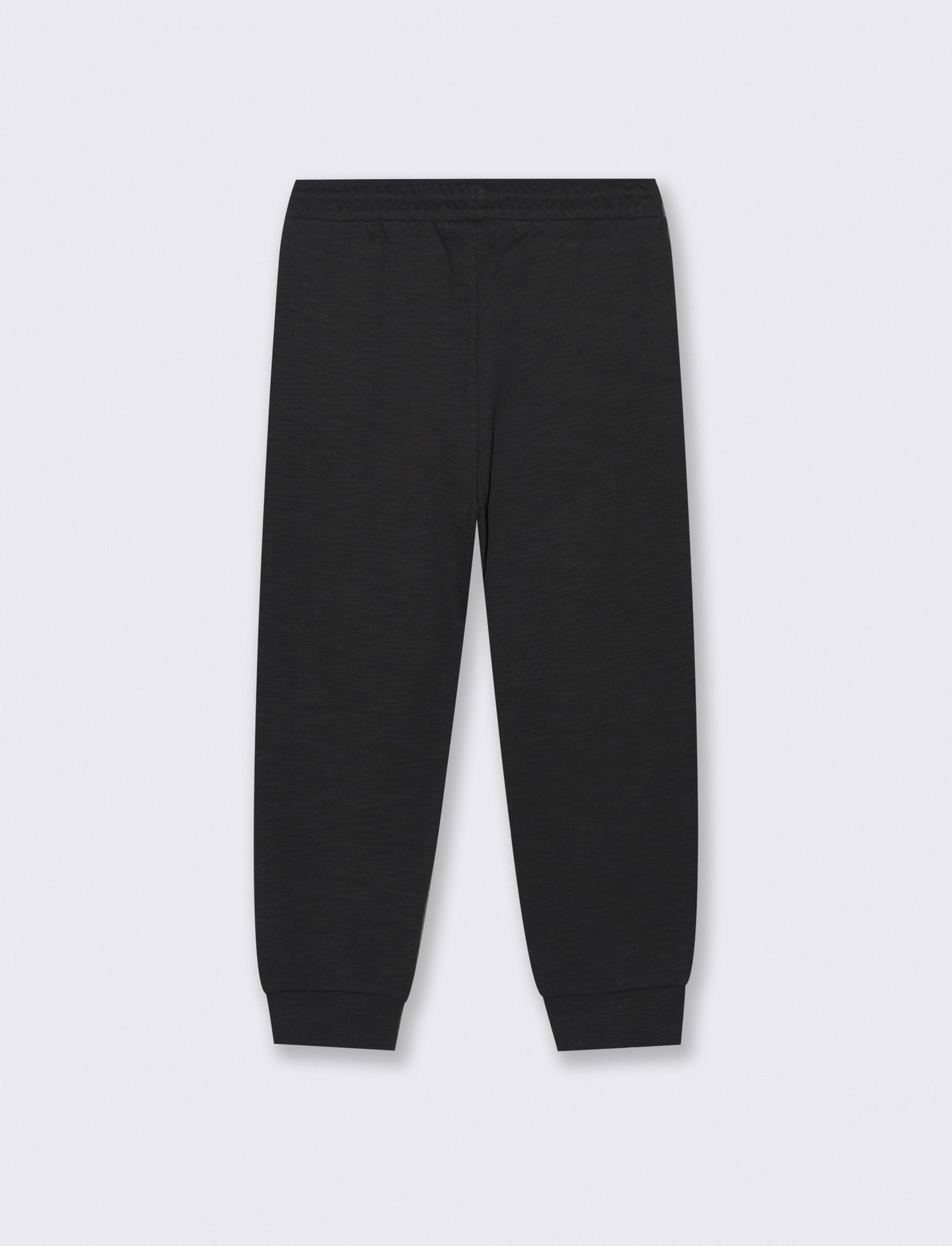 JOGGER COMFORT IN SLUB - Nero