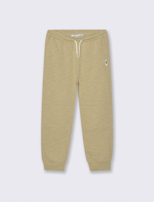 JOGGER COMFORT IN SLUB - Beige