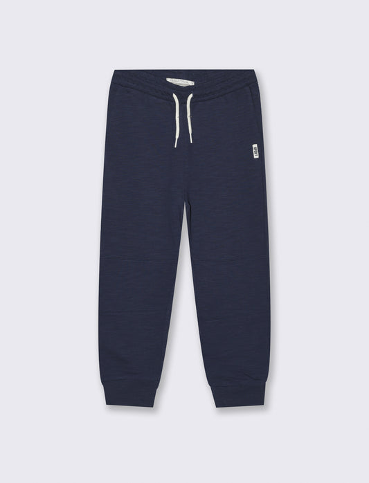 JOGGER COMFORT IN SLUB - Blu