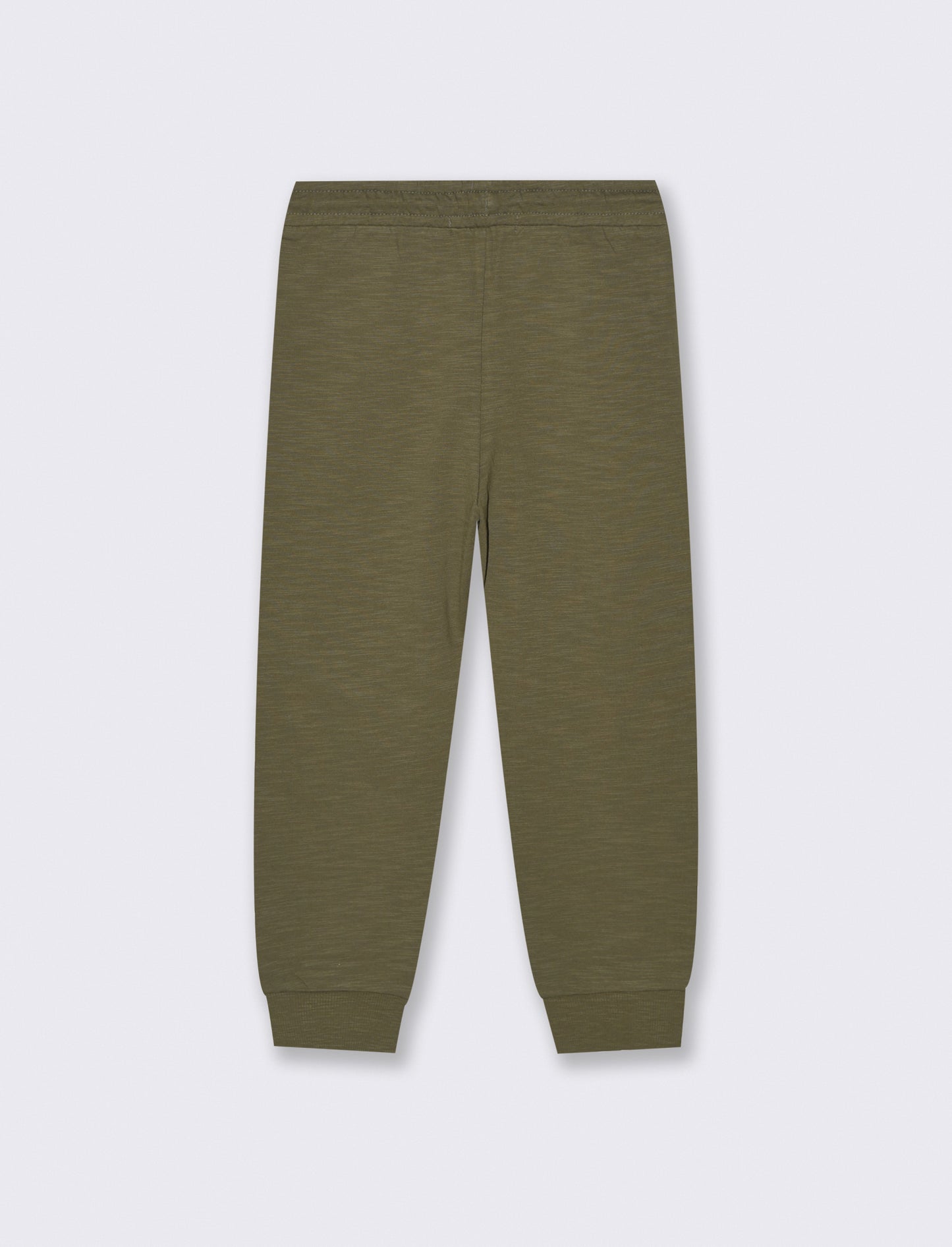 JOGGER COMFORT IN SLUB - Verde militare