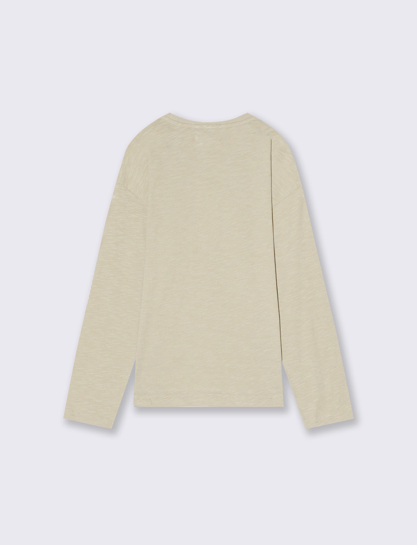 T-shirt maniche lunghe - Beige