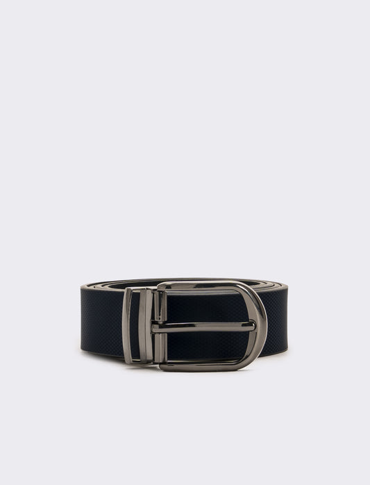 Cintura uomo basic 3,5 cm - Blu