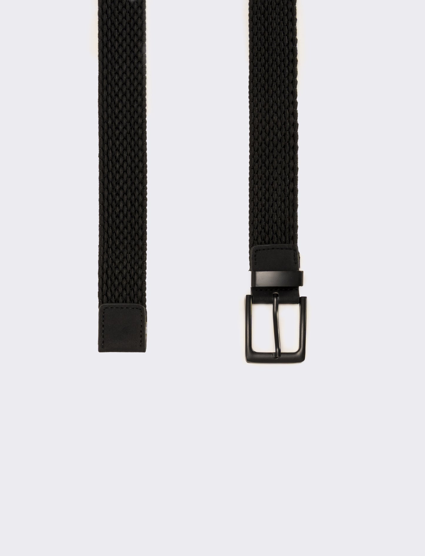 Cintura uomo elastica 3,5  cm - Nero