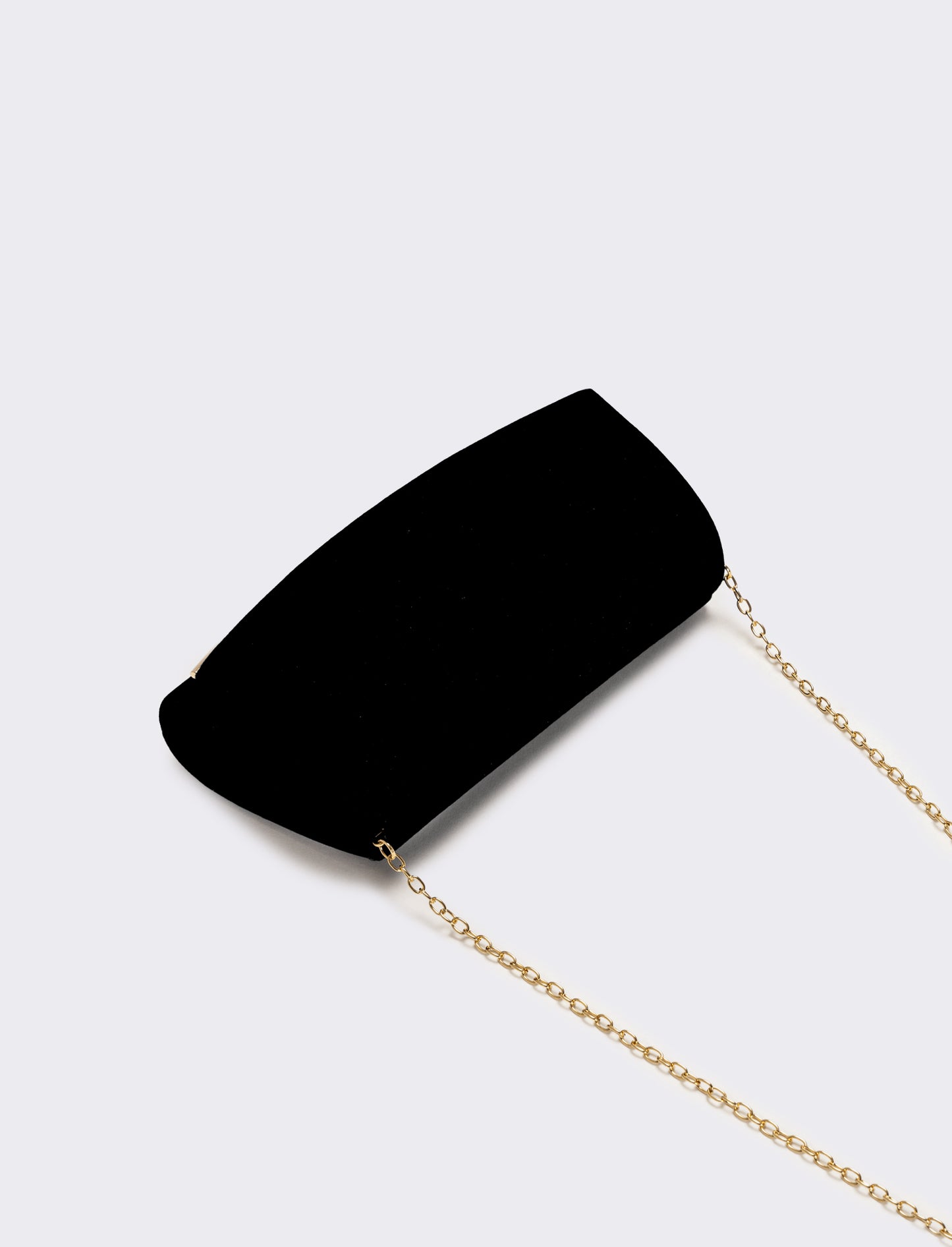 Borsa donna pochette party - Nero-oro