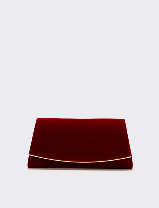 Borsa donna pochette party - Bordeaux