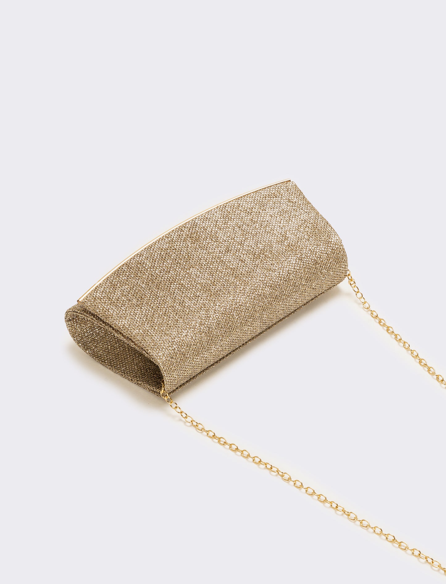 Borsa donna pochette party - Oro
