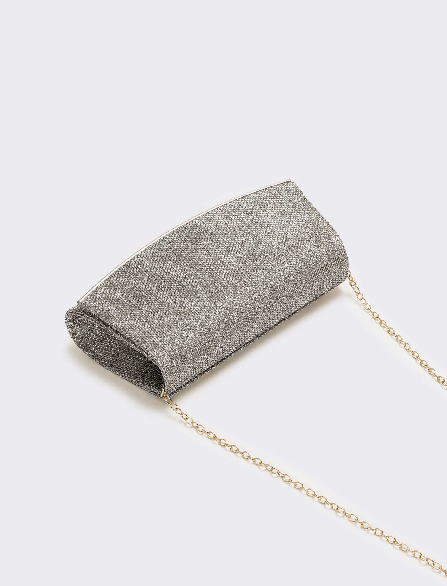 Borsa donna pochette party - Argento