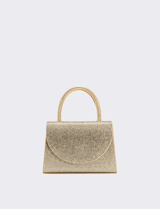 Borsa party donna con strass - Oro