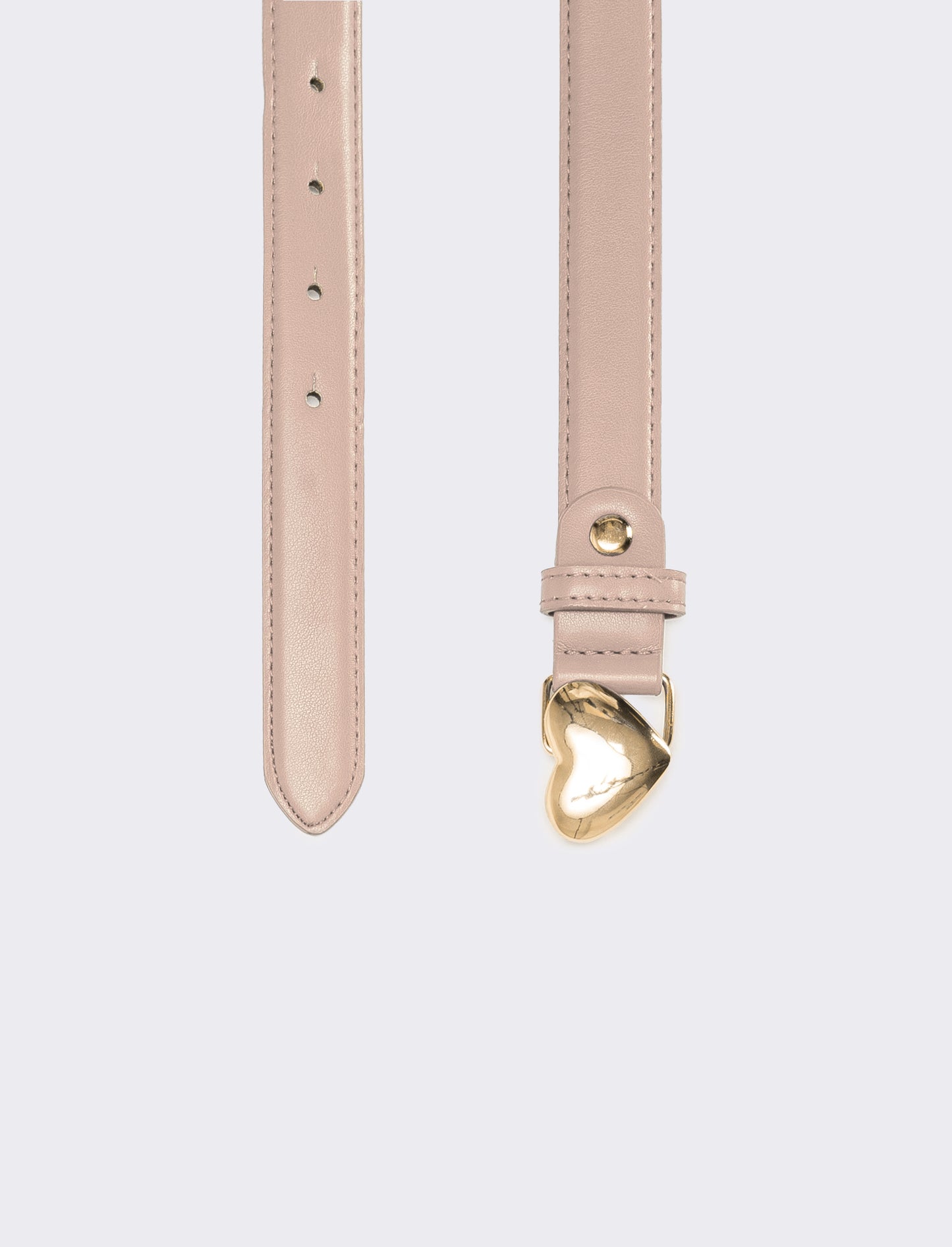 Cintura bambina fibbia cuore - Rosa