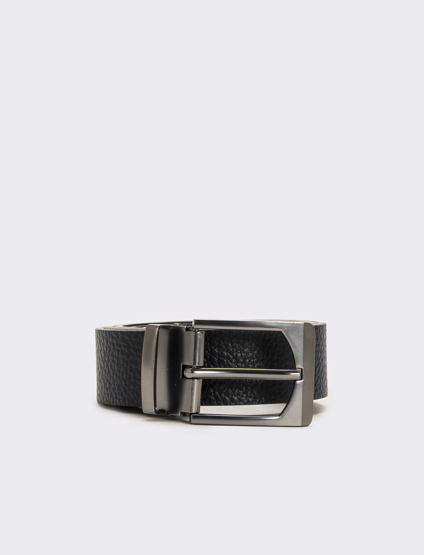Cintura uomo con attacco rapido 3,5 cm - Nero