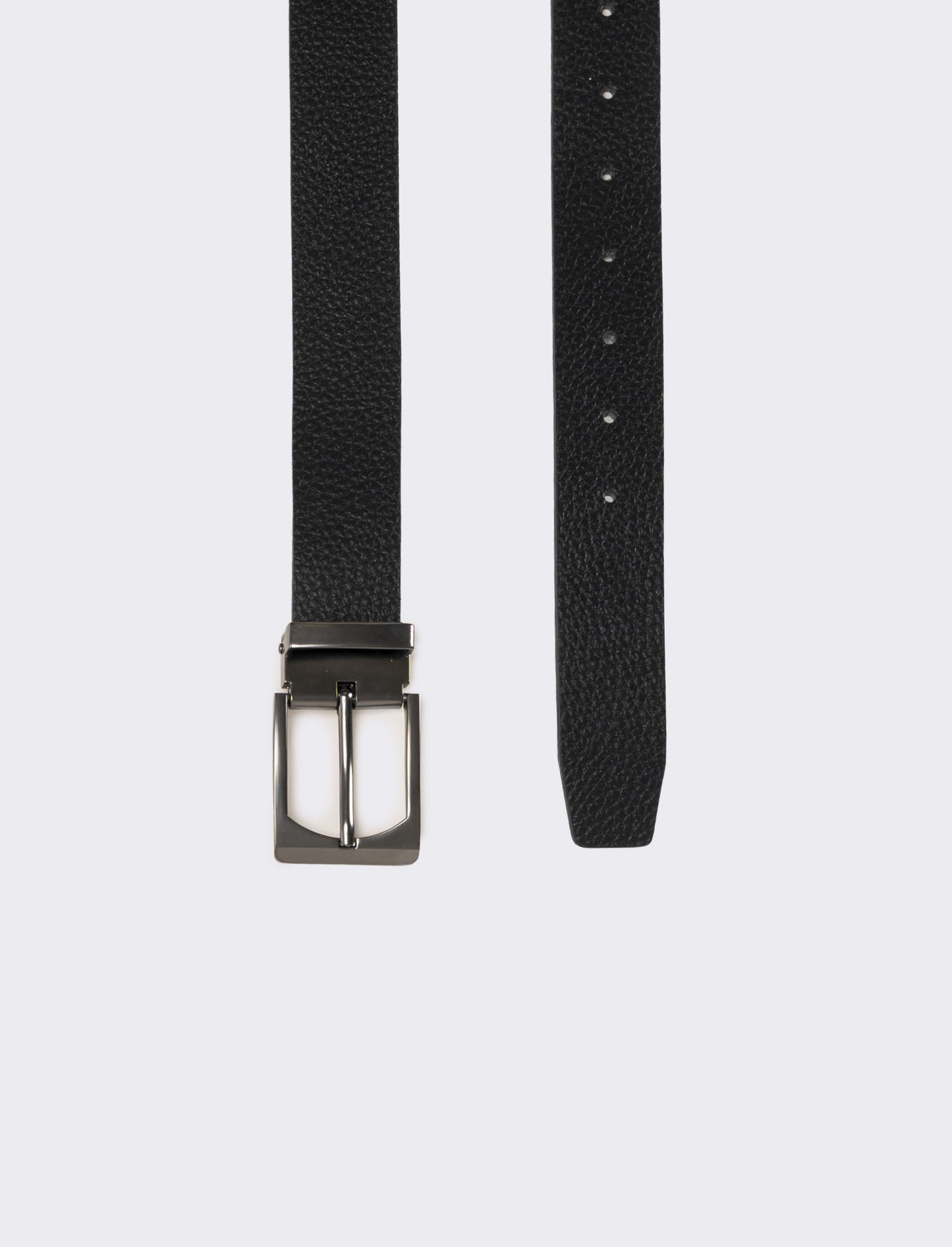 Cintura uomo con attacco rapido 3,5 cm - Nero
