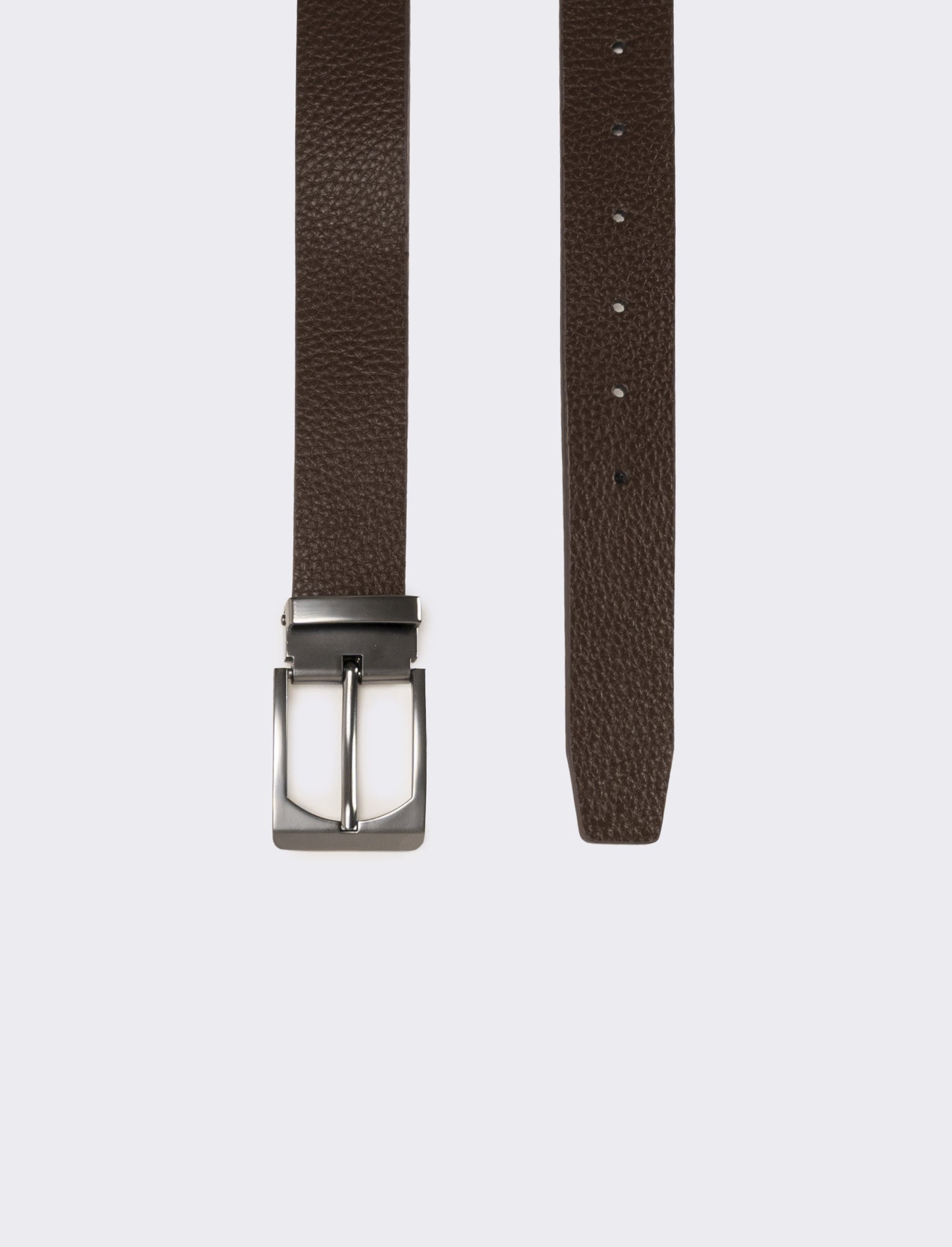 Cintura uomo con attacco rapido 3,5 cm - Marrone