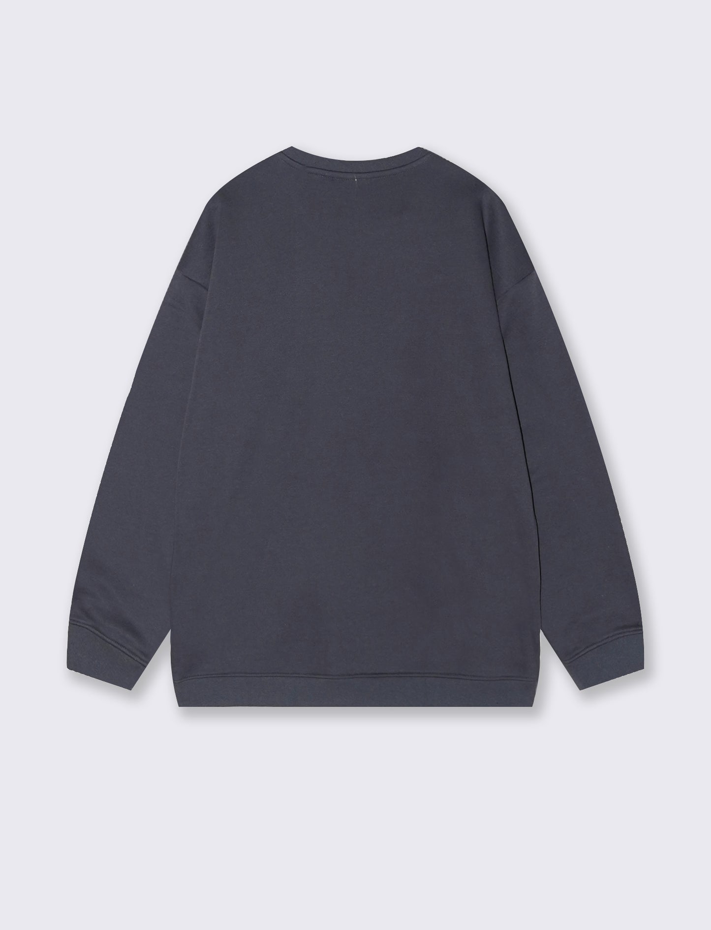 FELPA BASIC GIROCOLLO RELAXED FIT - Avion