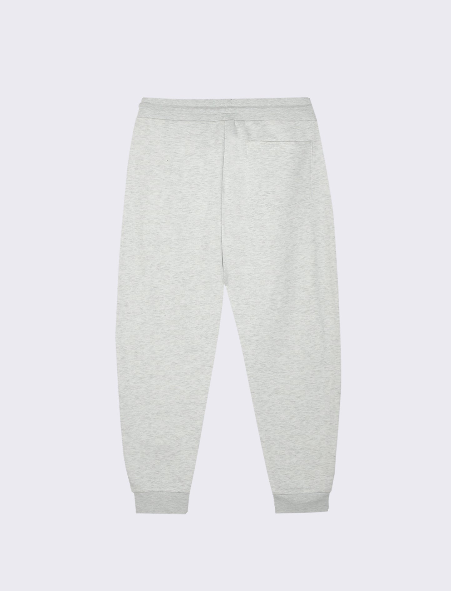 PANTALONI JOGGER BASIC IN FELPA - Grigio mel.