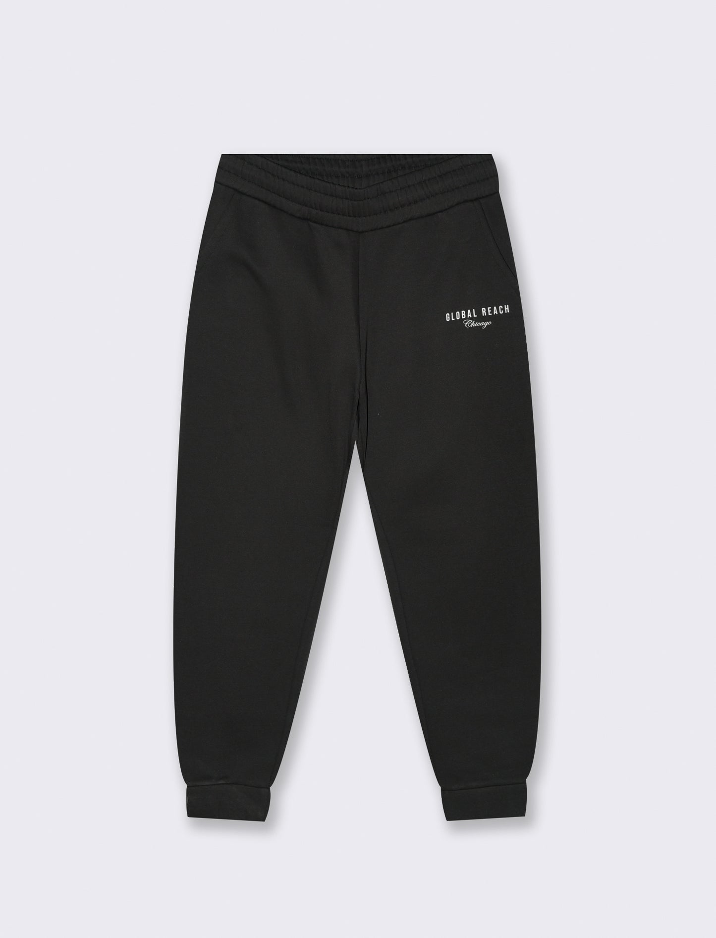 PANTALONI JOGGER IN FELPA BAGGY FIT - Nero