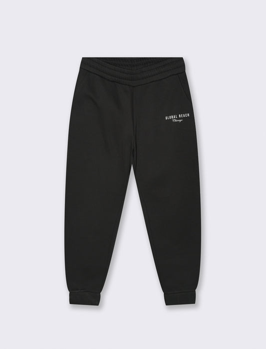 PANTALONI JOGGER IN FELPA BAGGY FIT - Nero