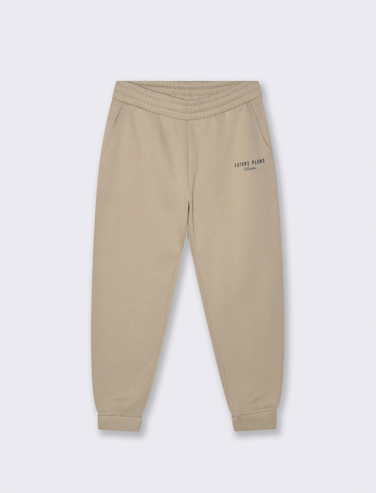 PANTALONI JOGGER IN FELPA BAGGY FIT - Beige
