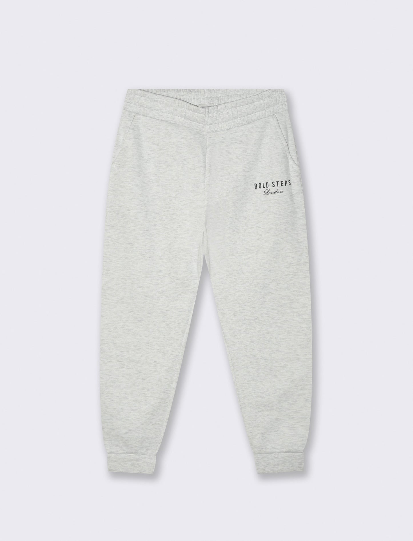PANTALONI JOGGER IN FELPA BAGGY FIT - Grigio mel.
