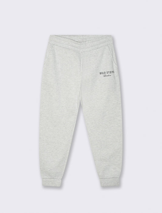 PANTALONI JOGGER IN FELPA BAGGY FIT - Grigio mel.