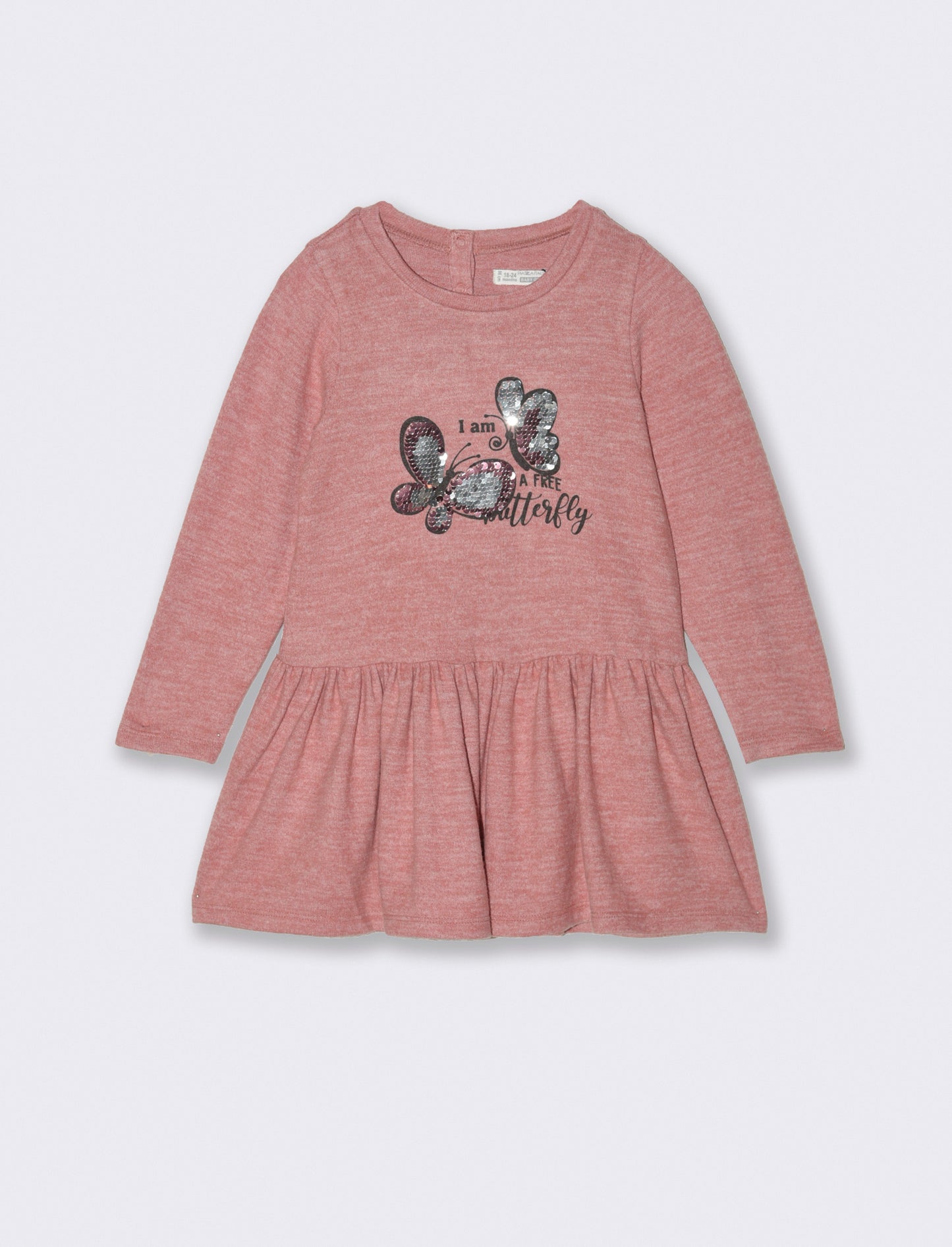 Abito con paillettes - Rosa