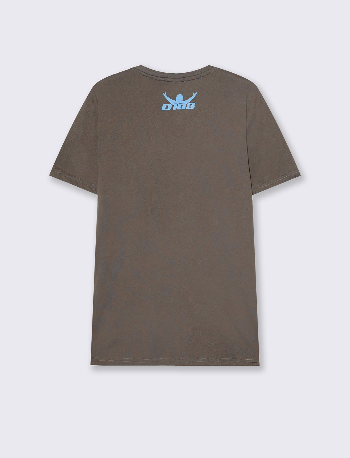 Premium Jersey T-Shirt D10S Front Print - Grey