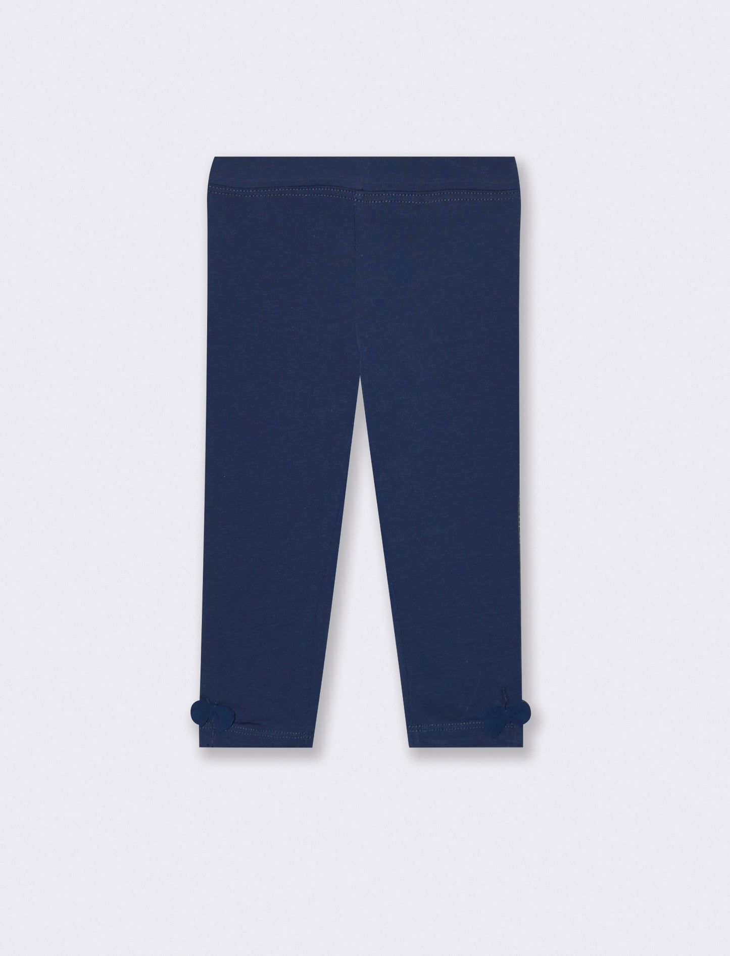 LEGGINS IN COTONE. - Blu