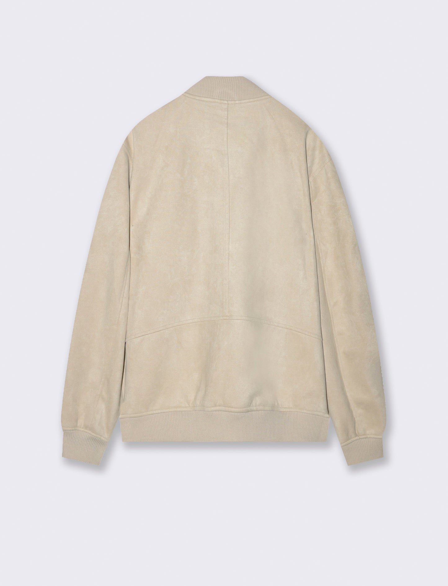 GIUBBOTTO EFFETTO SCAMOSCIATO - Beige ecru