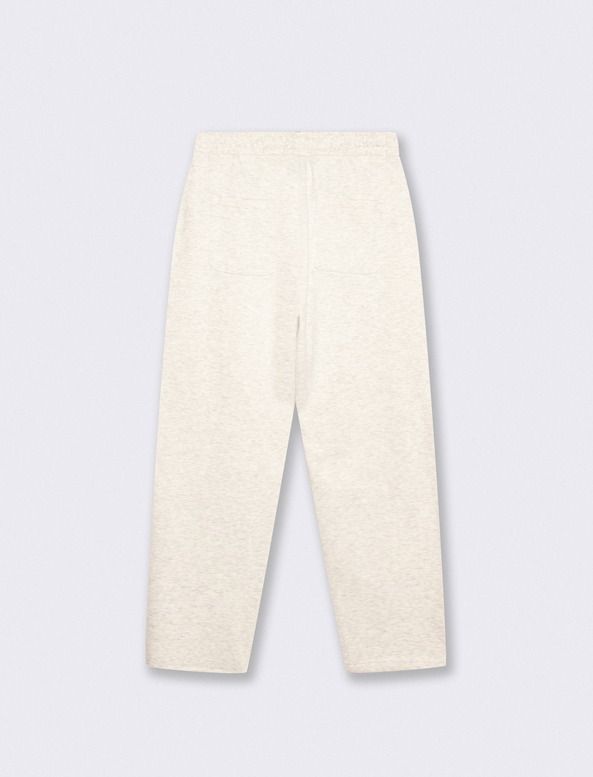 Pantaloni Jogger Baggy Straight Fit - Grigio chiaro mel.