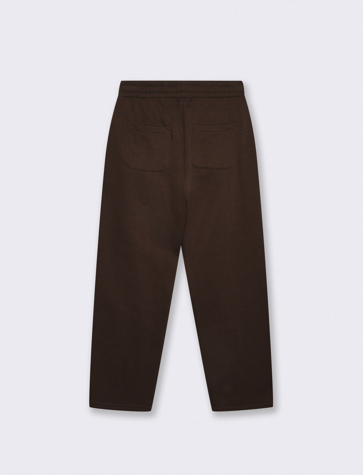 Baggy Straight Fit Jogger Pants - Brown