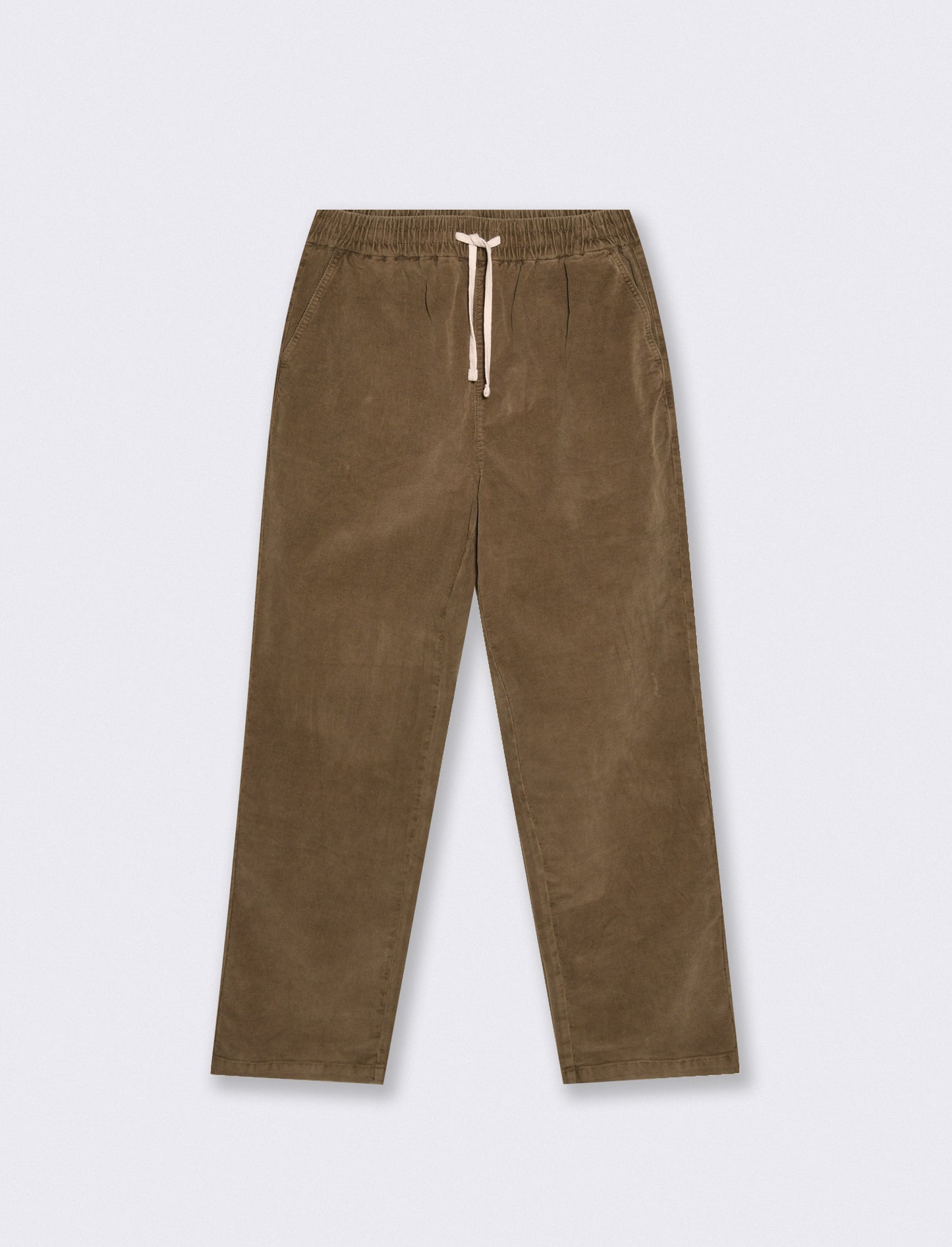 Pantaloni Jogger Velluto Waffle Baggy - Verde kaki