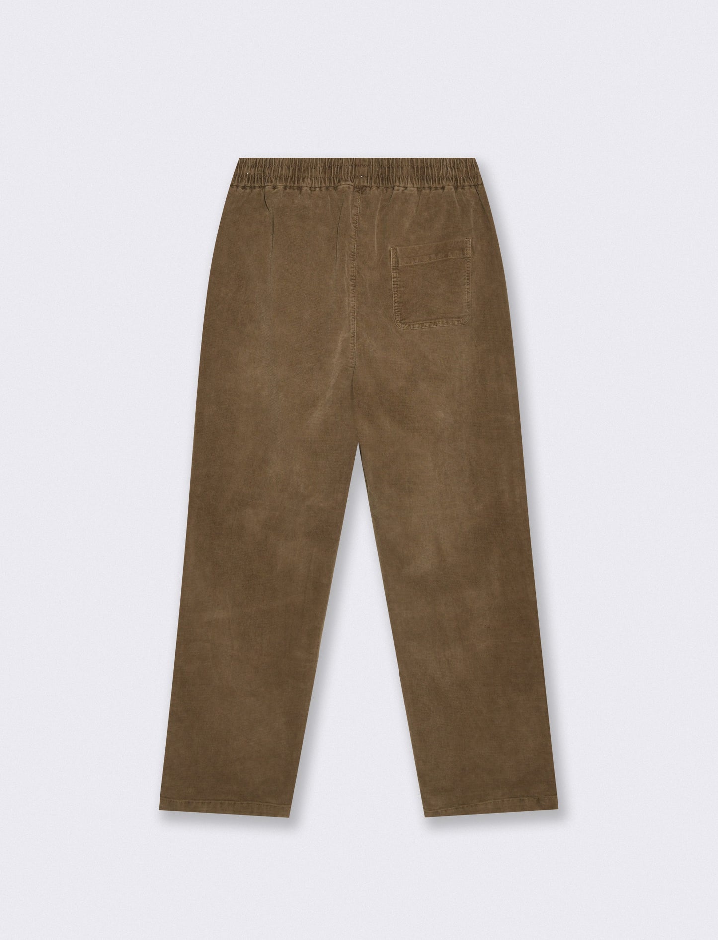 Pantaloni Jogger Velluto Waffle Baggy - Verde kaki