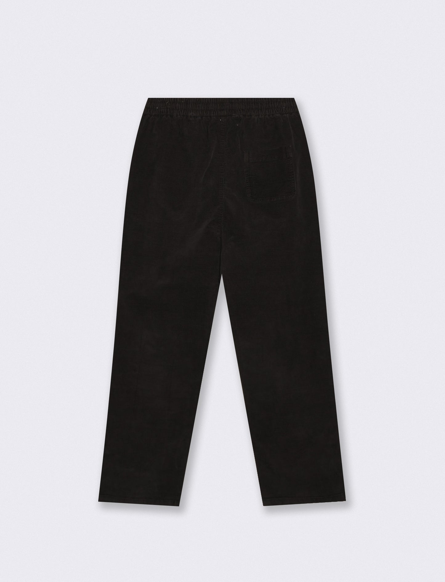 Pantaloni Jogger Velluto Waffle Baggy - Nero