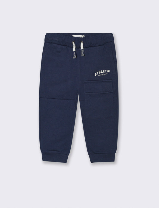 Pantaloni in interlock - Blu