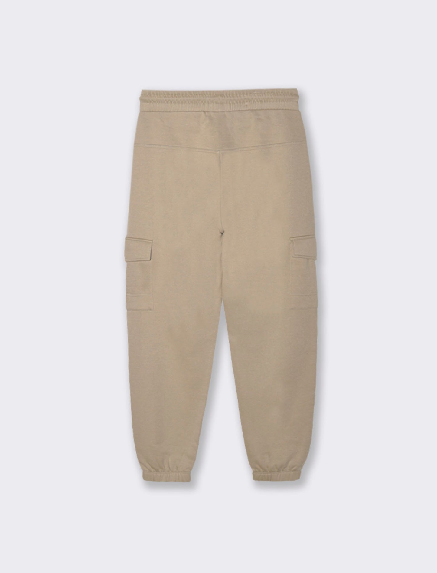 PANTALONI IN FELPA CON TASCONI - Beige