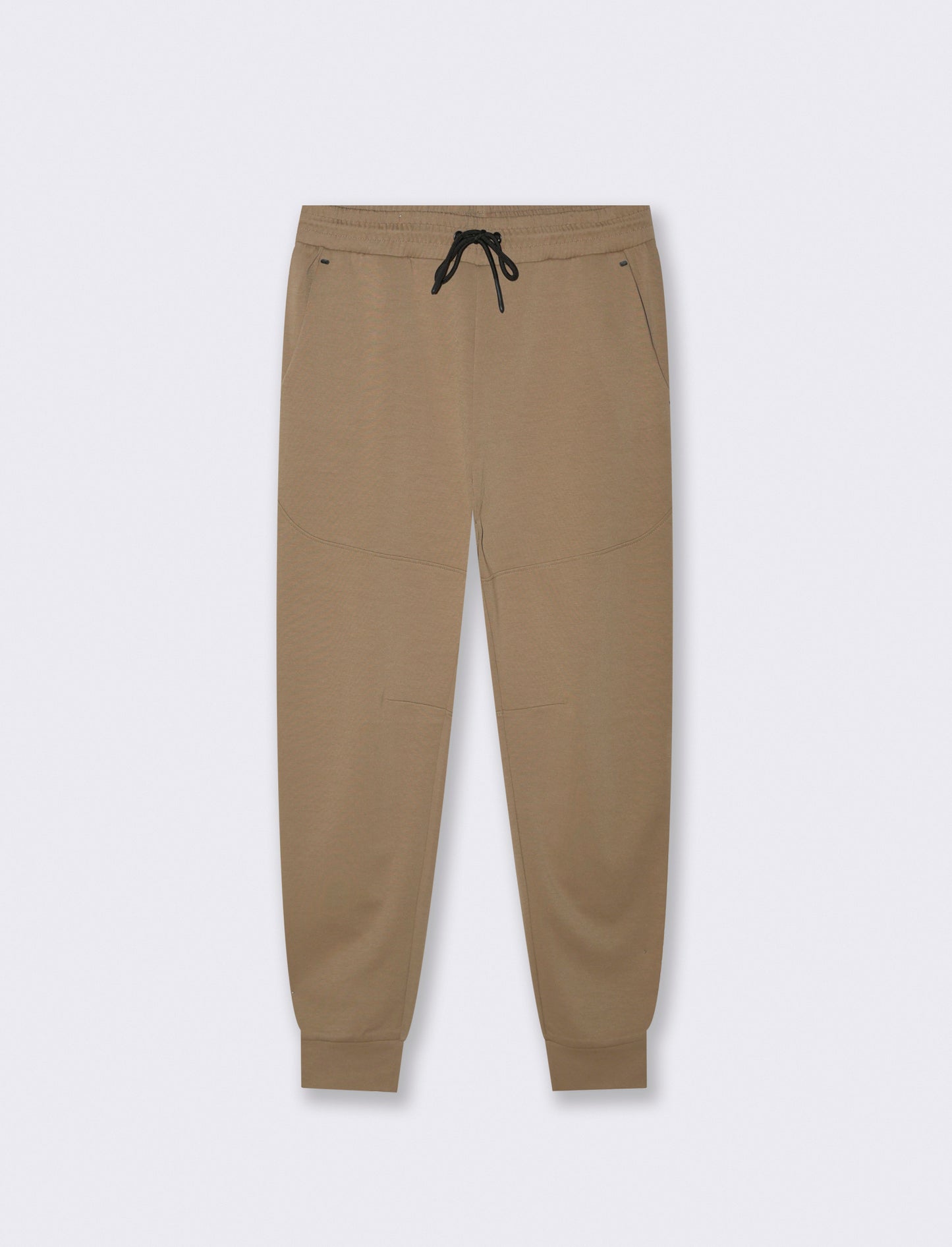PANTALONI SPORTIVI IN INTERLOCK: - Grigio tortora