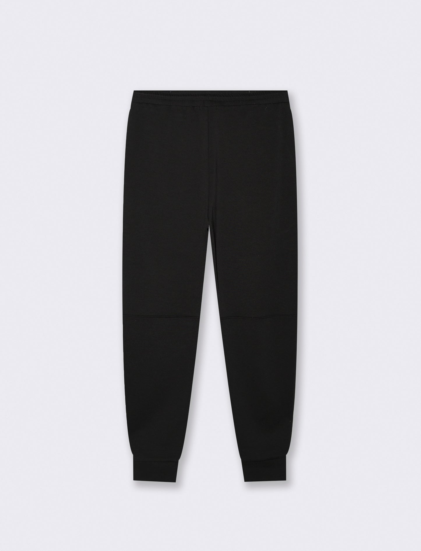 PANTALONI SPORTIVI IN INTERLOCK: - Nero