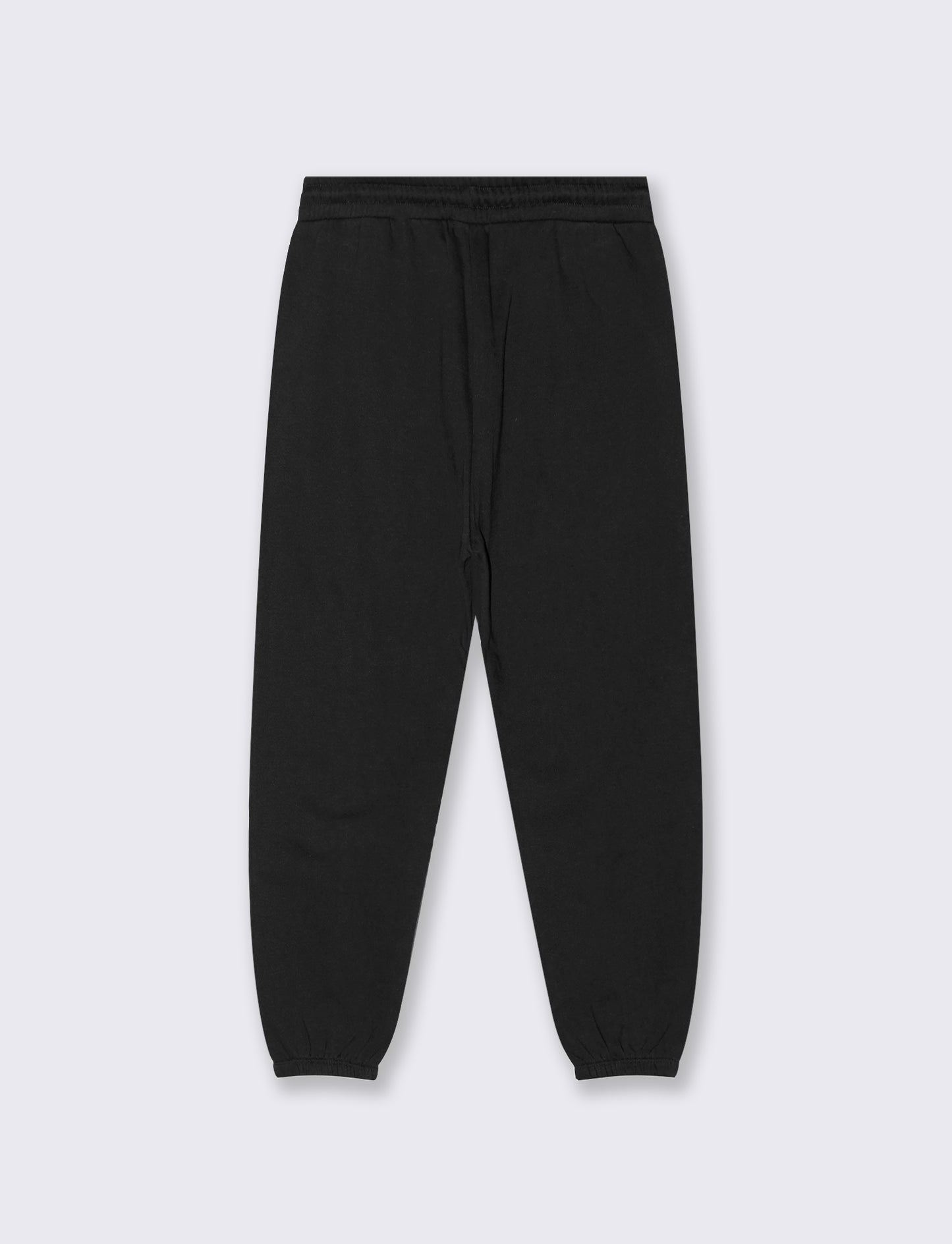 PANTALONI BAGGY JOGGER IN FELPA - Nero