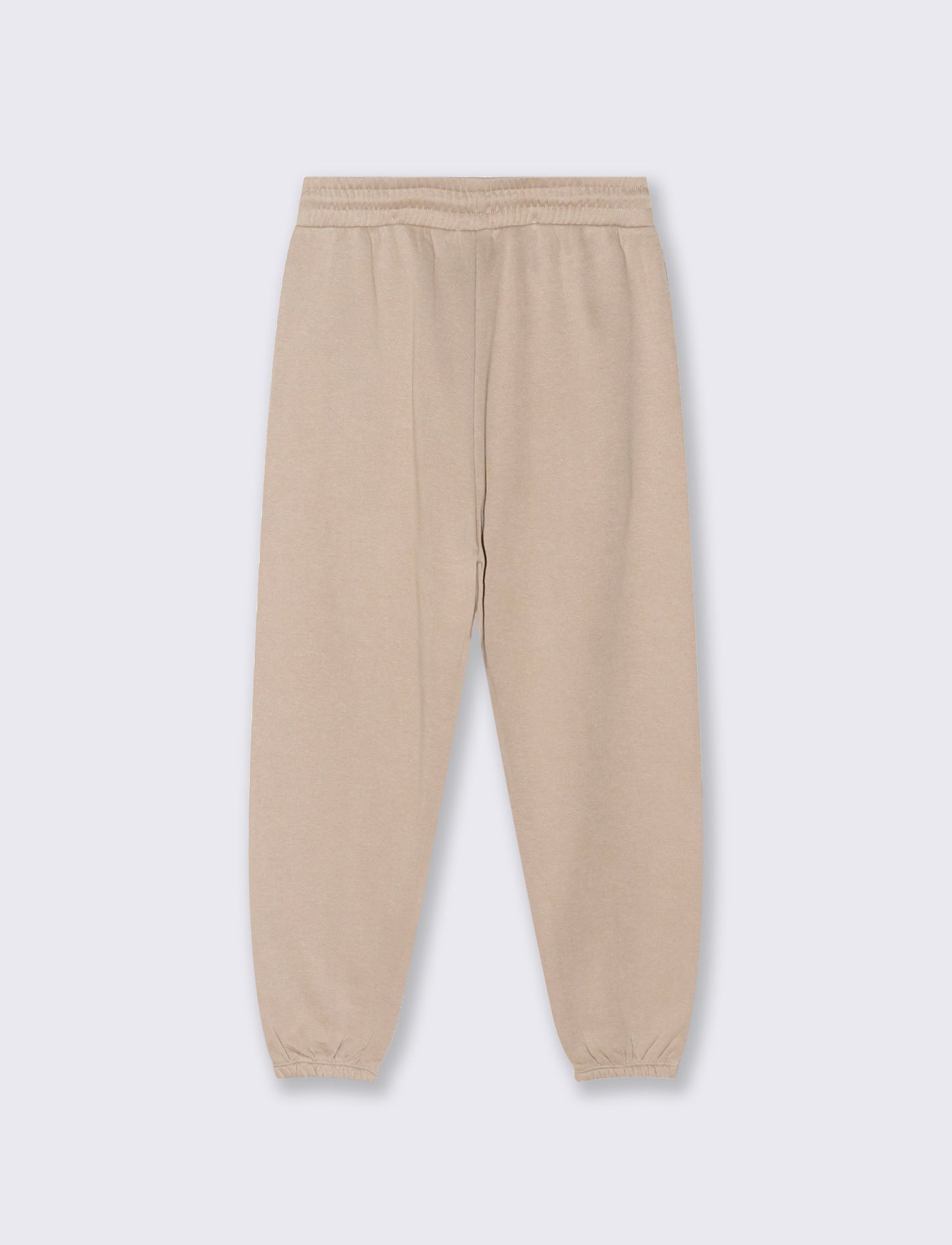 PANTALONI BAGGY JOGGER IN FELPA - Beige