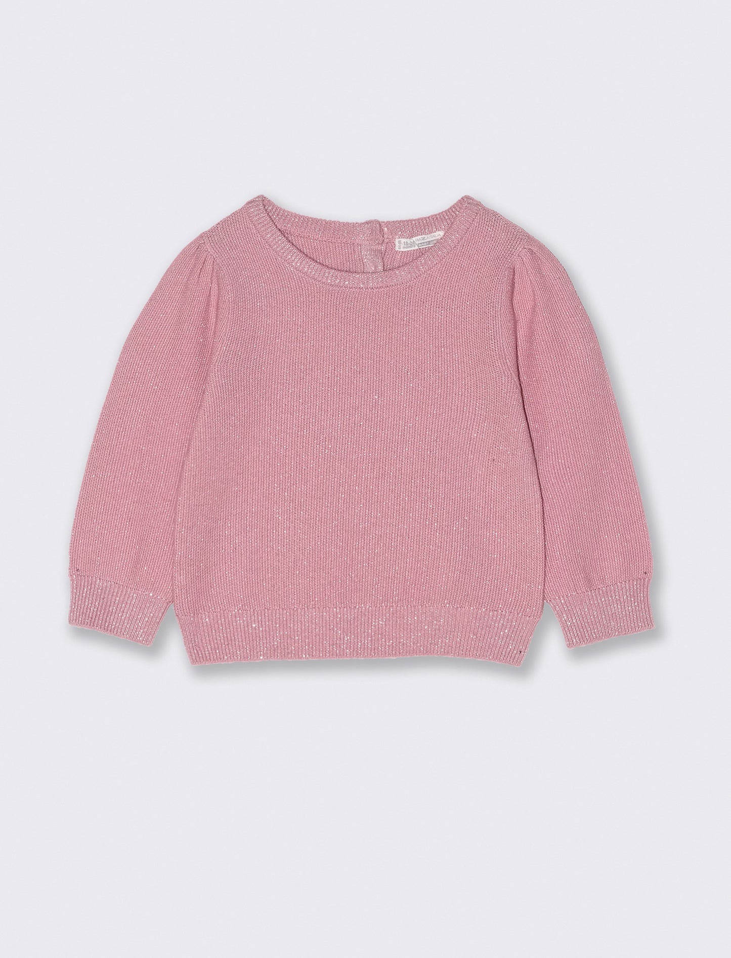 MAGLIA  IN LUREX - Rosa