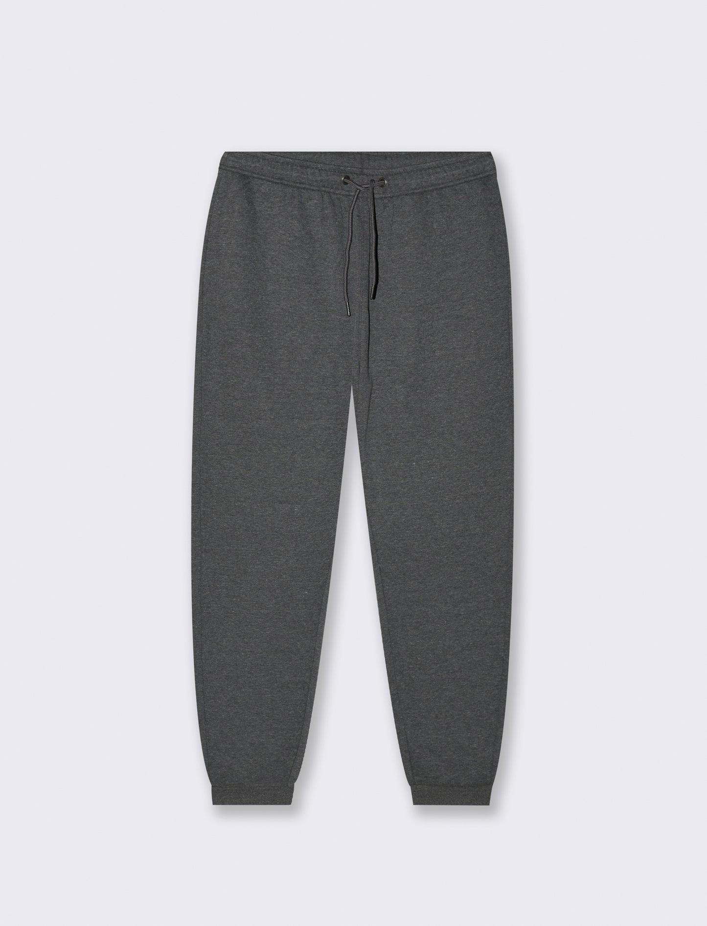 PANTALONI IN FELPA MELANGE - Nero