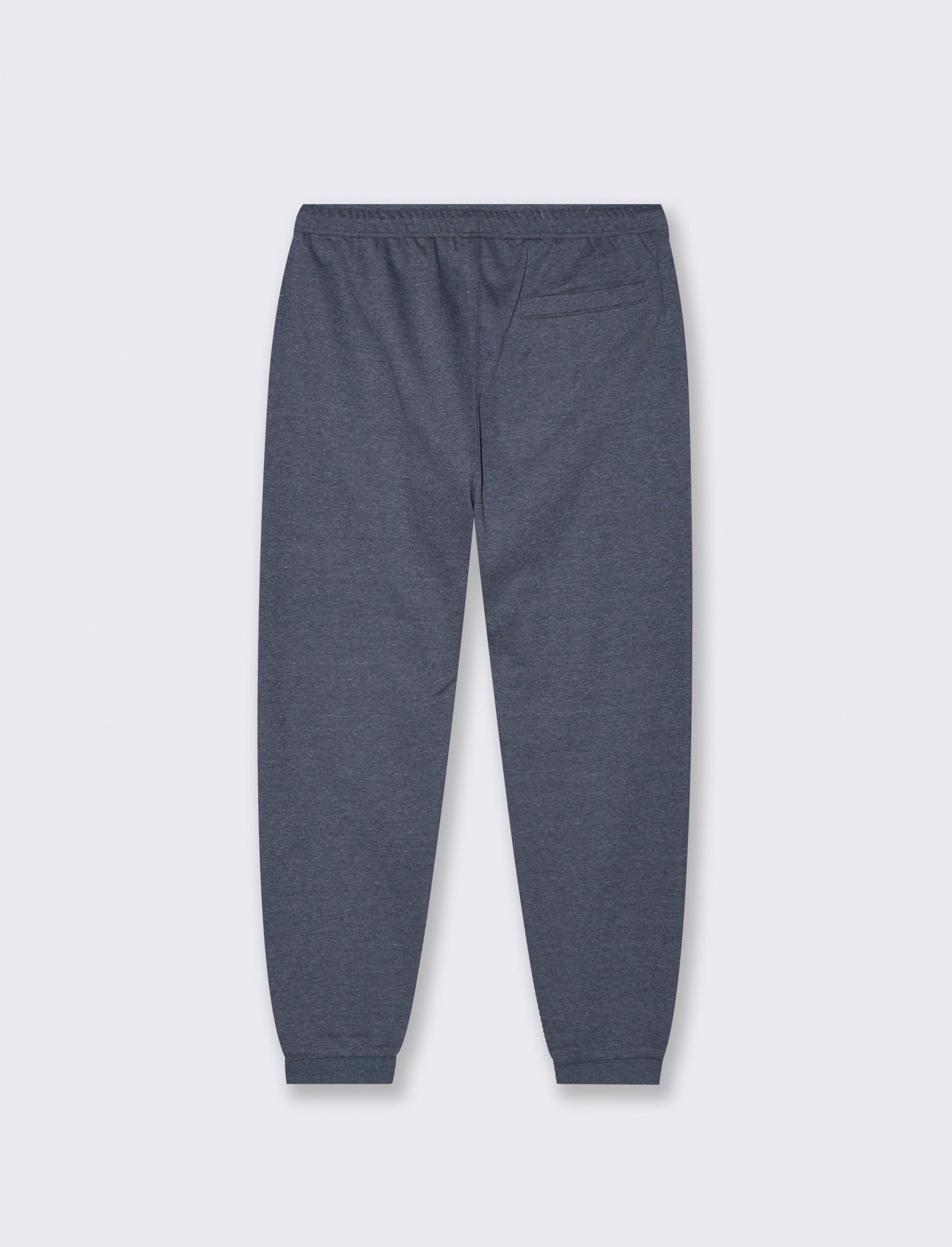 PANTALONI IN FELPA MELANGE - Blu