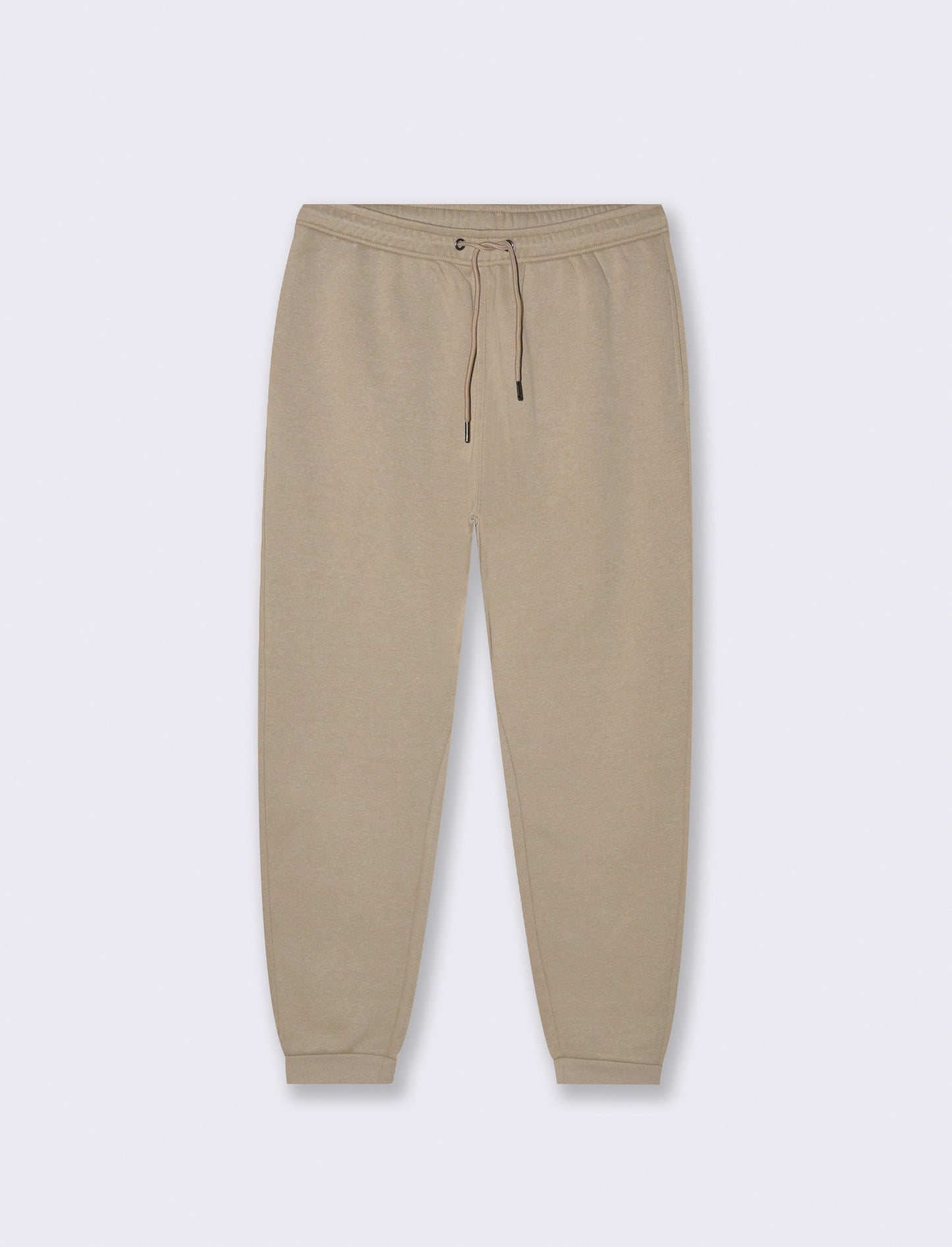 PANTALONI IN FELPA MELANGE - Beige